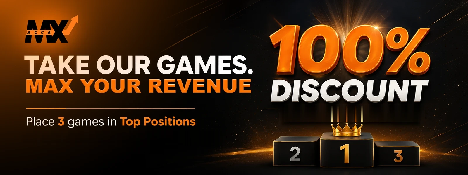 100% discount for June & July — partner with AccaMAX